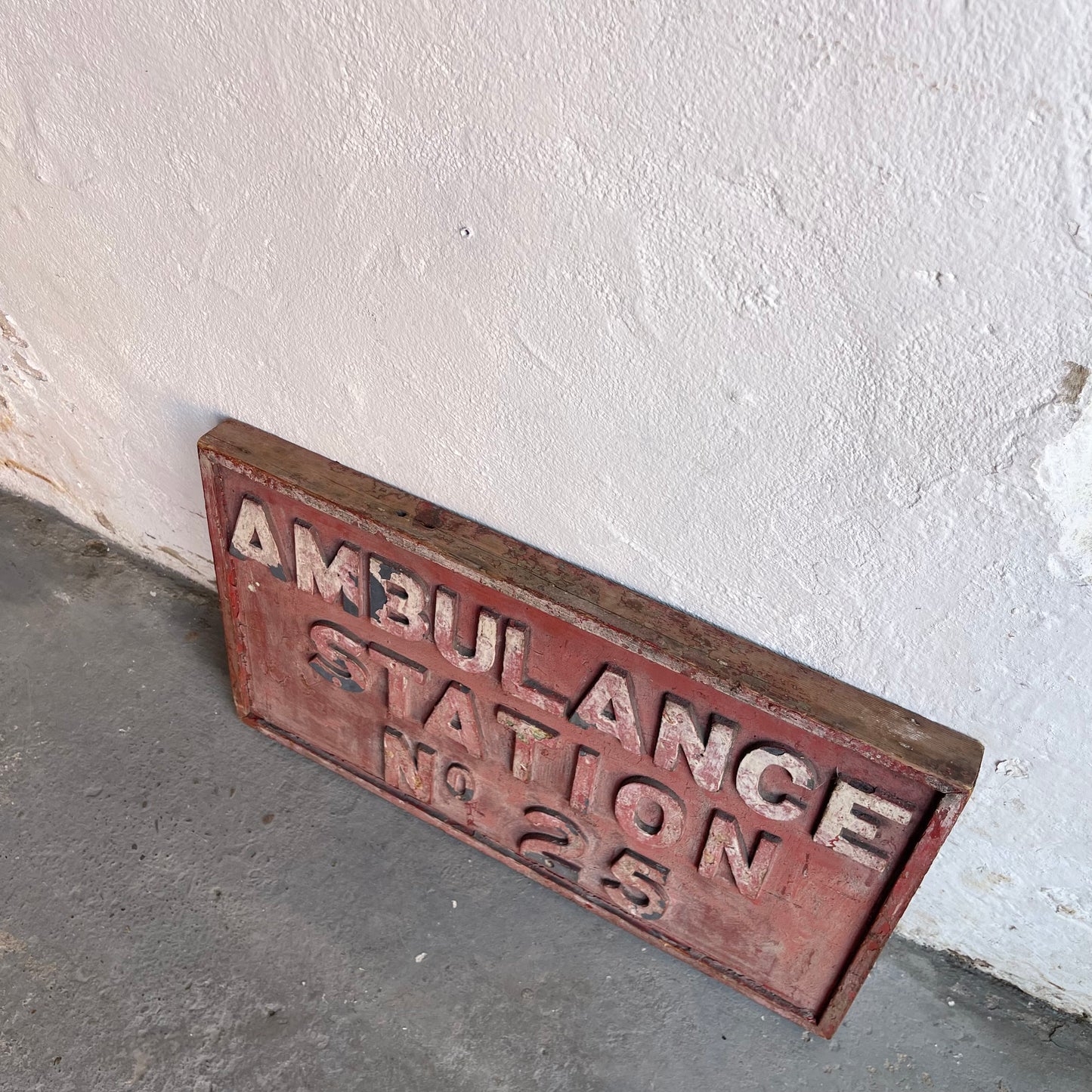Vintage Wooden Sign - #2122