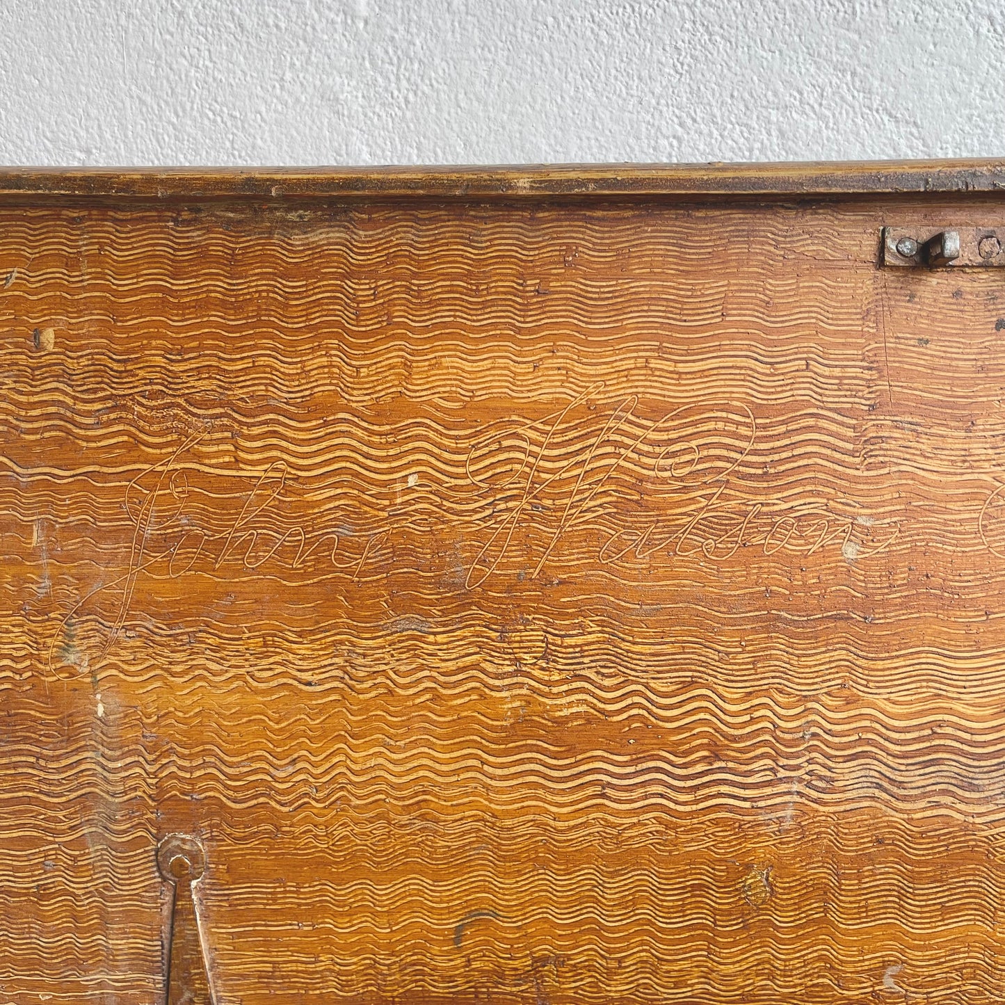 Antique Scumble Painted Blanket Box - #2027