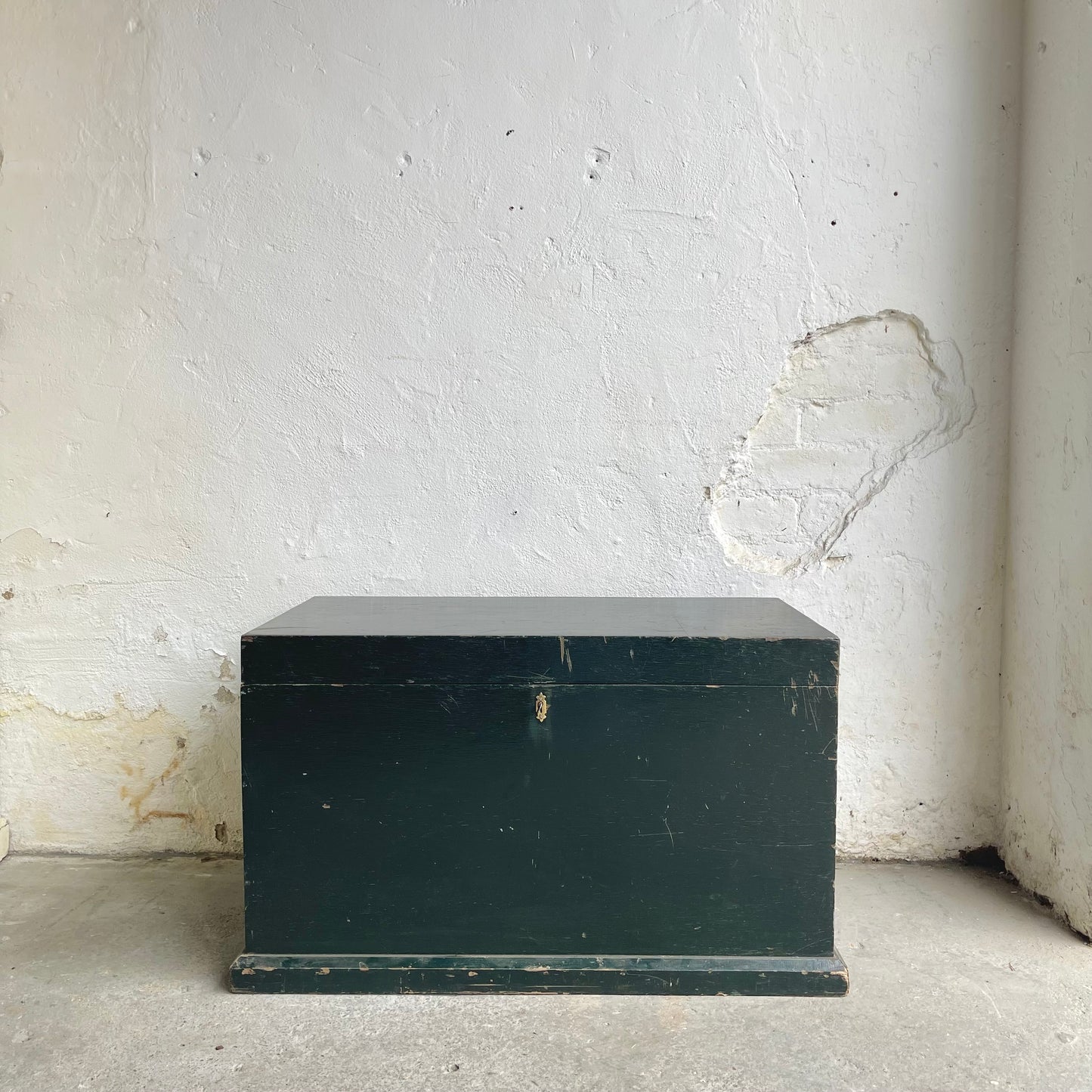 Vintage Pine Painted Toolbox - #1998