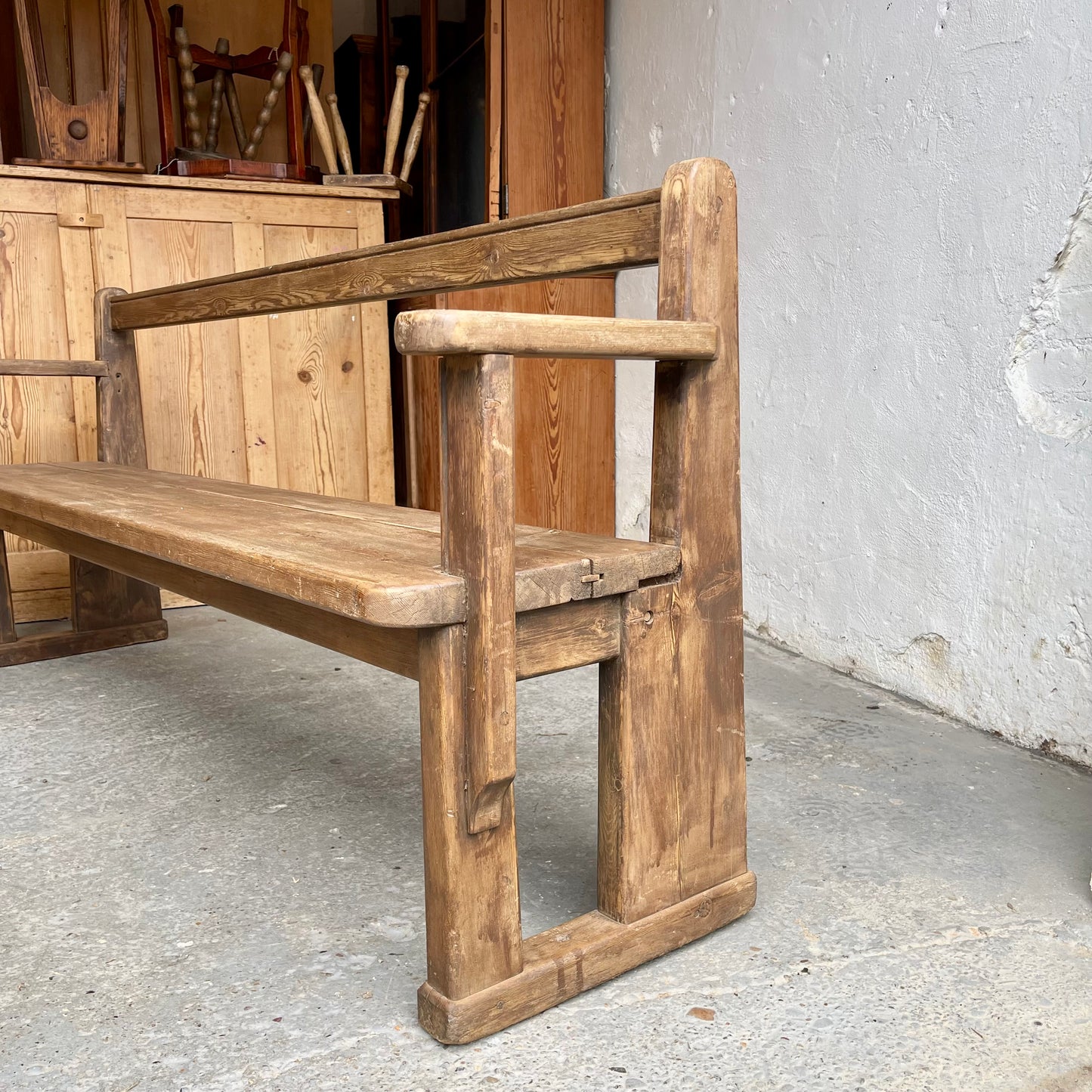 Vintage Wooden Bench