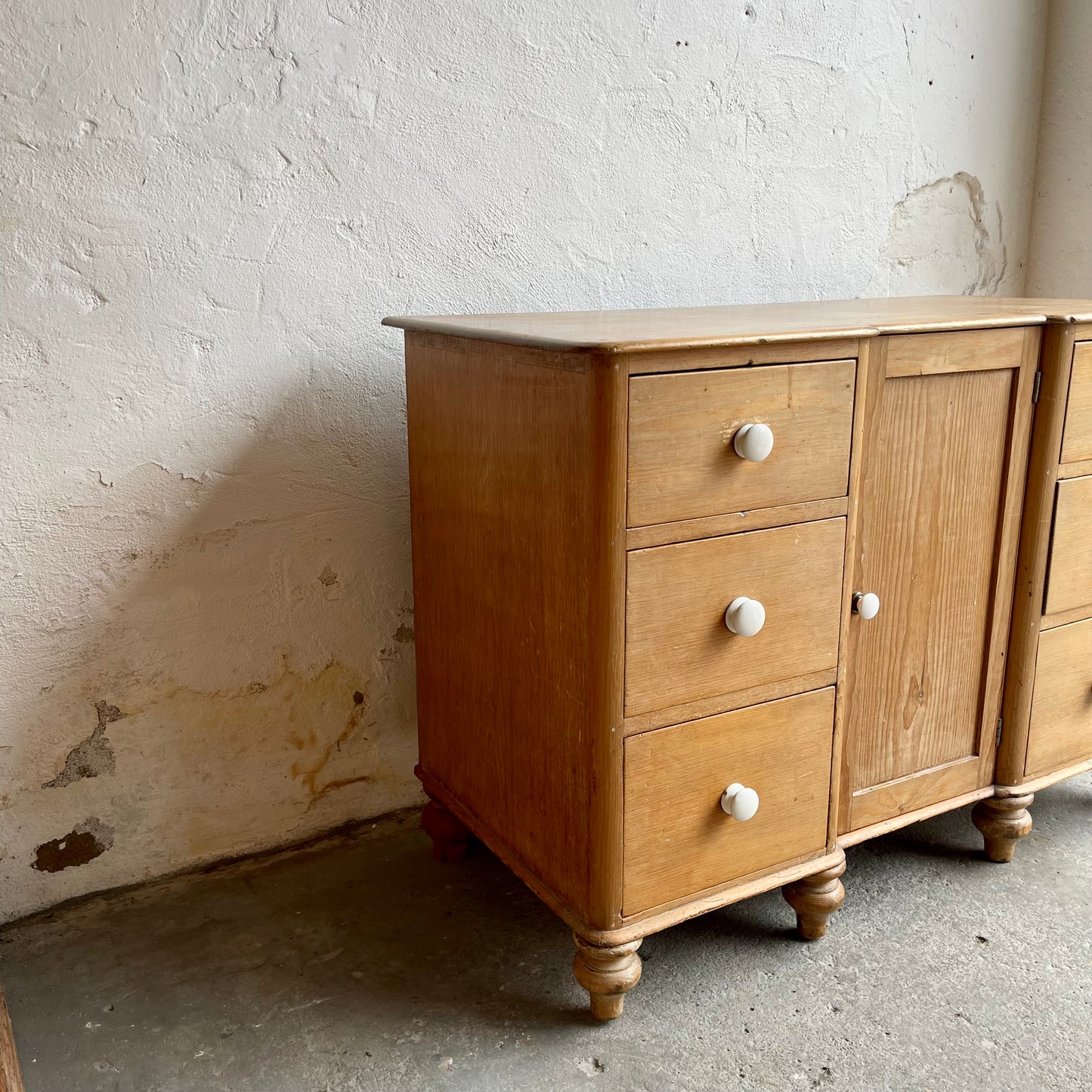 Antique Pine Dresser Base