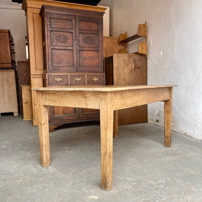 Antique Pine Table - #1835