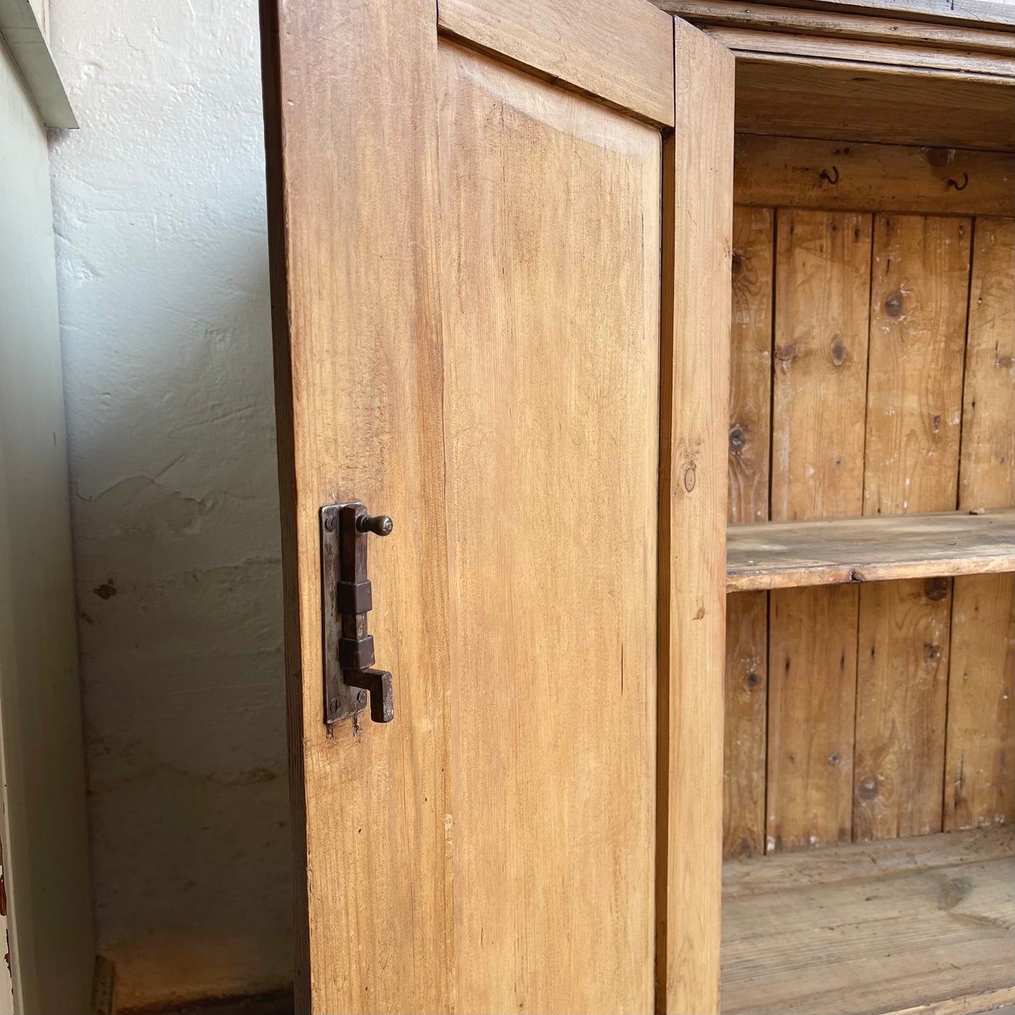 Antique Pine Cupboard - #1916