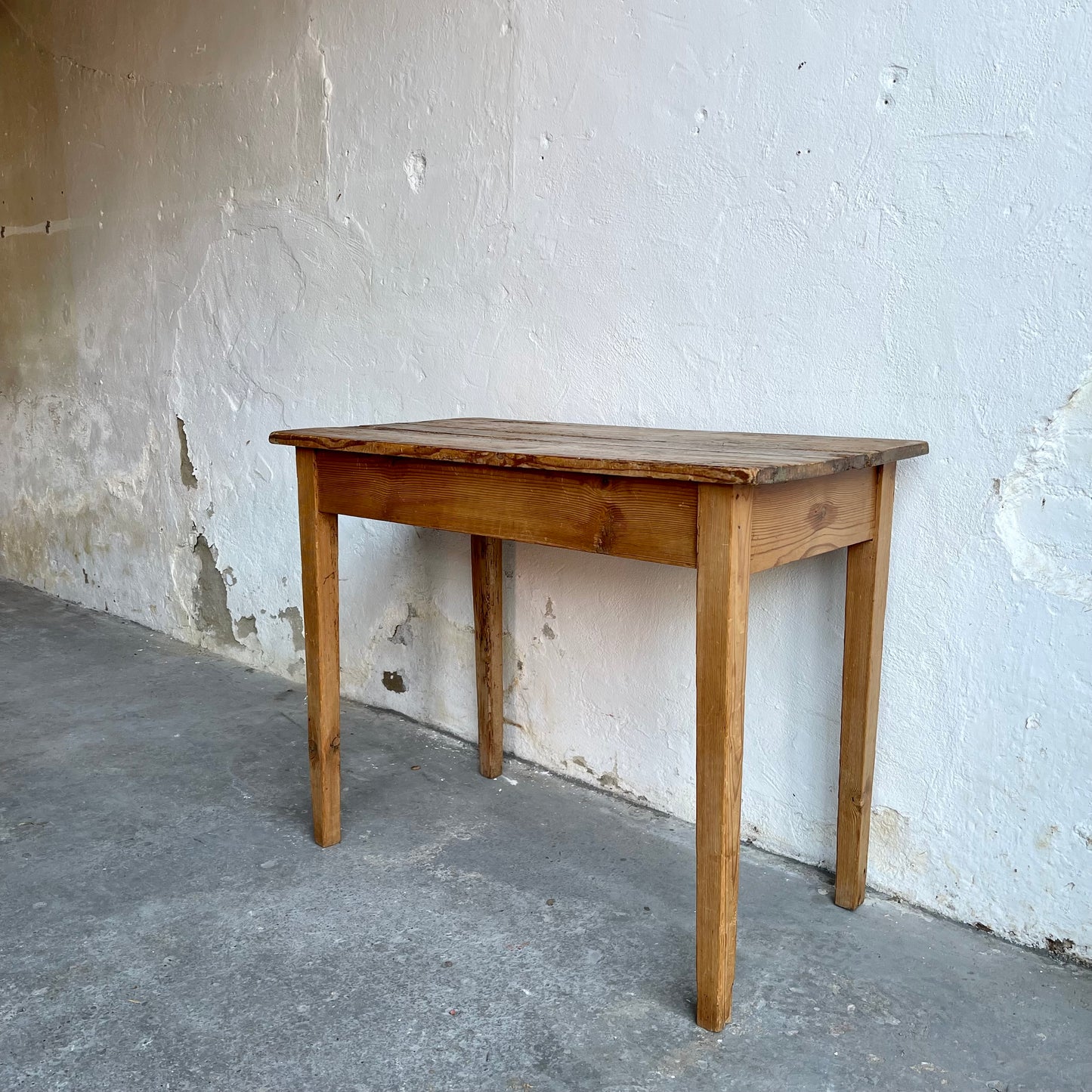 Small Antique Pine Table - #1875