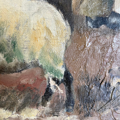 Vintage Framed Oil Painting - #2215