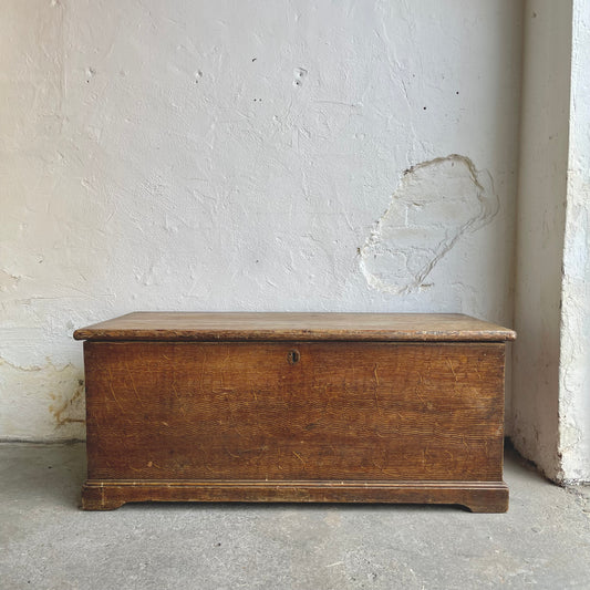 Antique Scumble Painted Blanket Box - #2027