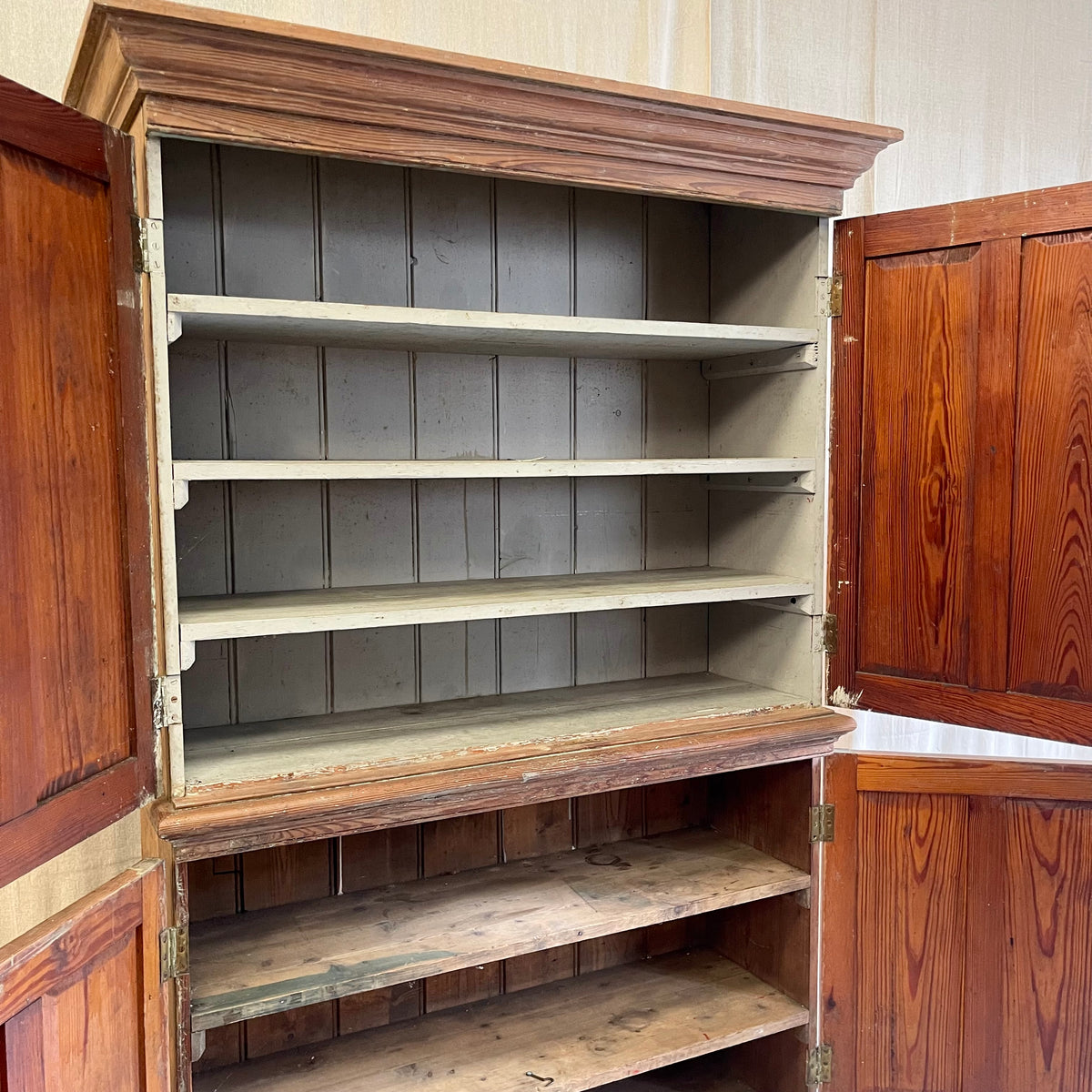 Pitch Pine Cupboard - #2418