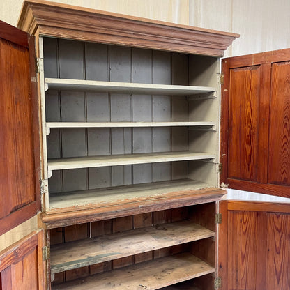 Pitch Pine Cupboard - #2418