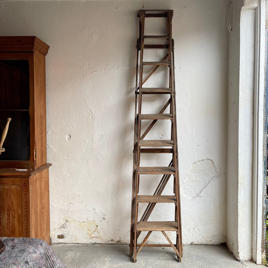 Vintage Wooden Step Ladder