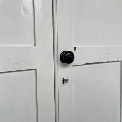 Antique Pine Painted Cupboard - #1977