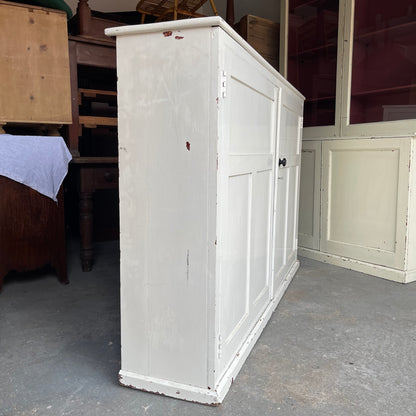 Antique Pine Painted Cupboard - #1977