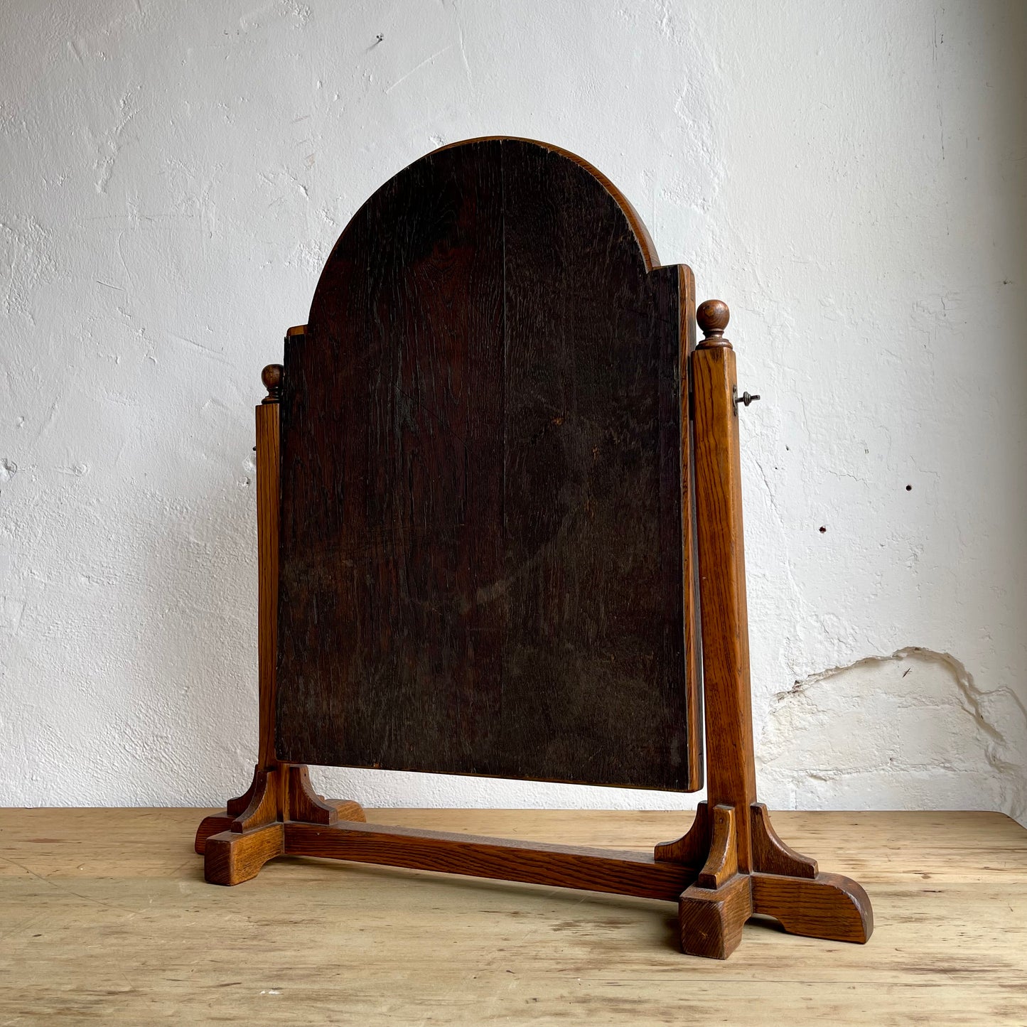 Antique Oak Mirror - #1571