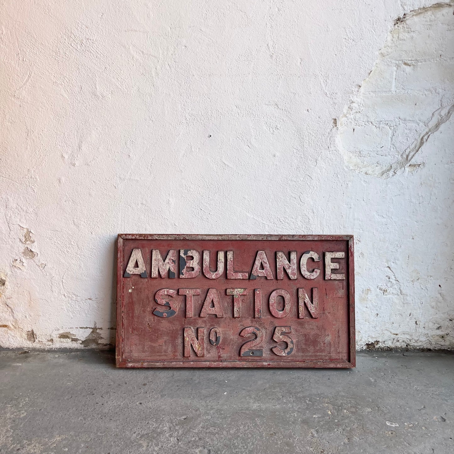 Vintage Wooden Sign - #2122