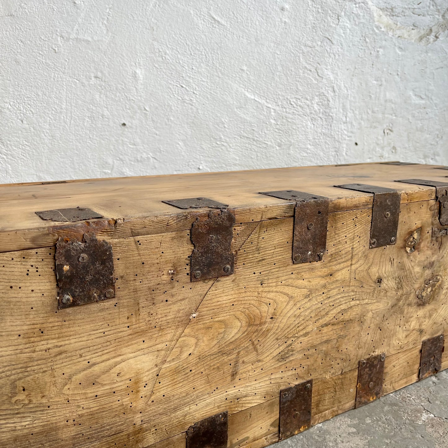 Antique Pine Toolbox - #2027
