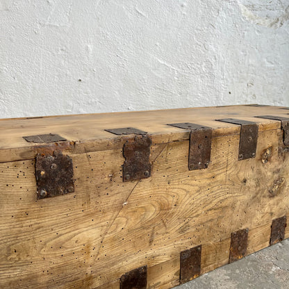 Antique Pine Toolbox - #2027