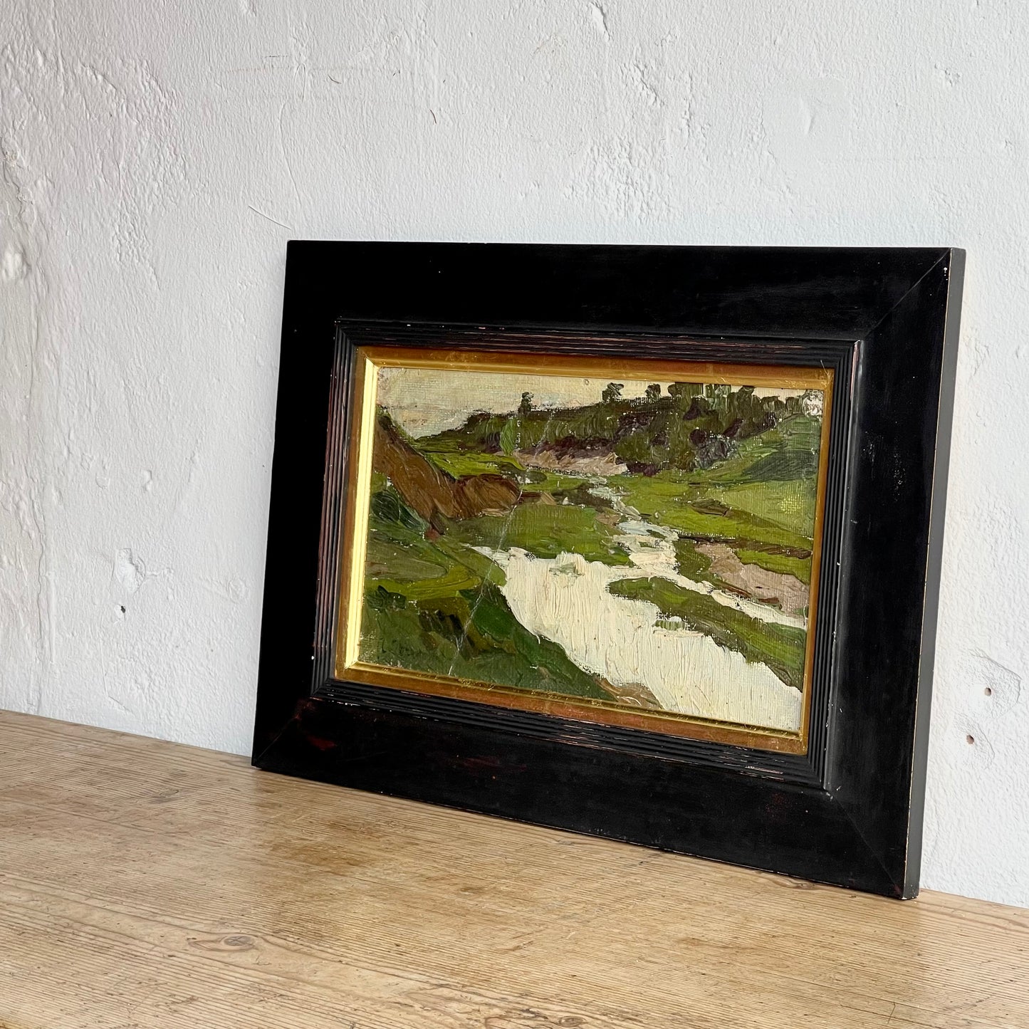 Antique Framed Oil - #1731