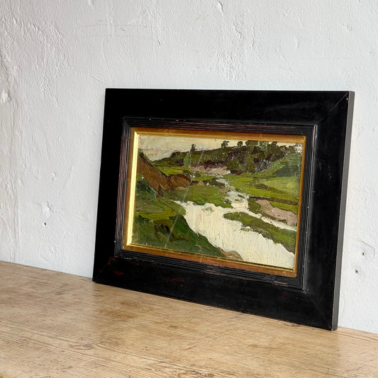 Antique Framed Oil - #1731