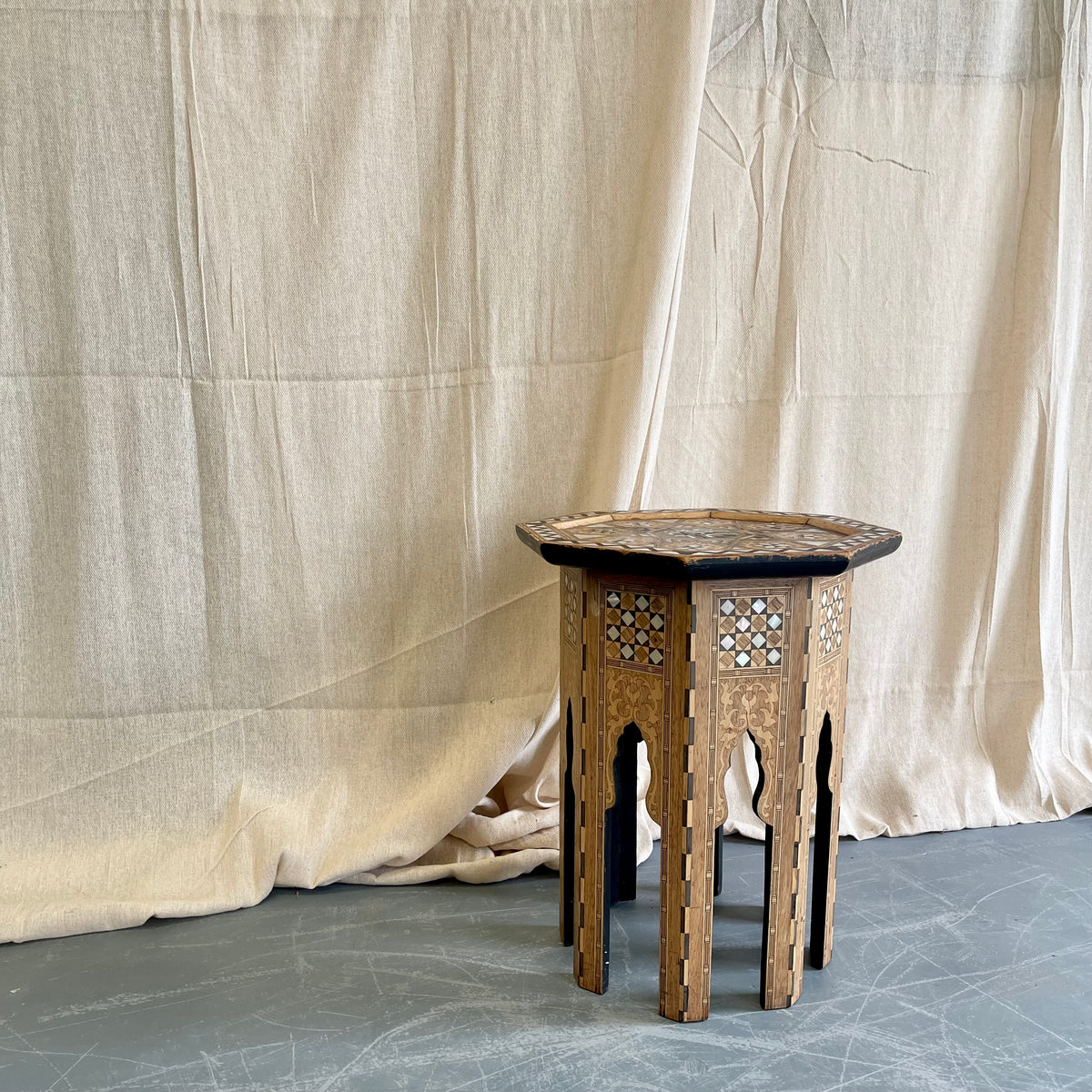 Antique Moorish Side Table - #2272
