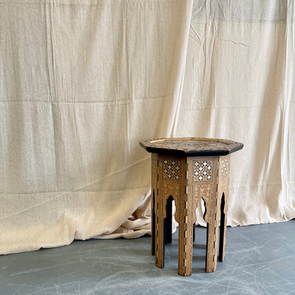 Antique Moorish Side Table - #2272