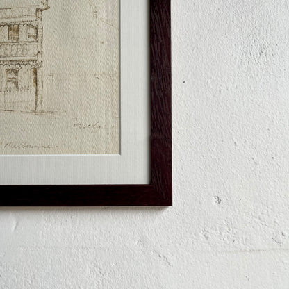 Antique Framed Sketch
