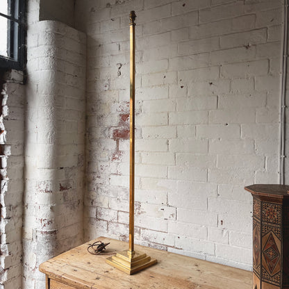 Vintage Brass Floor Lamp - #1939