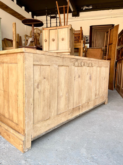 Antique Sycamore + Pine Dresser Base -#1562