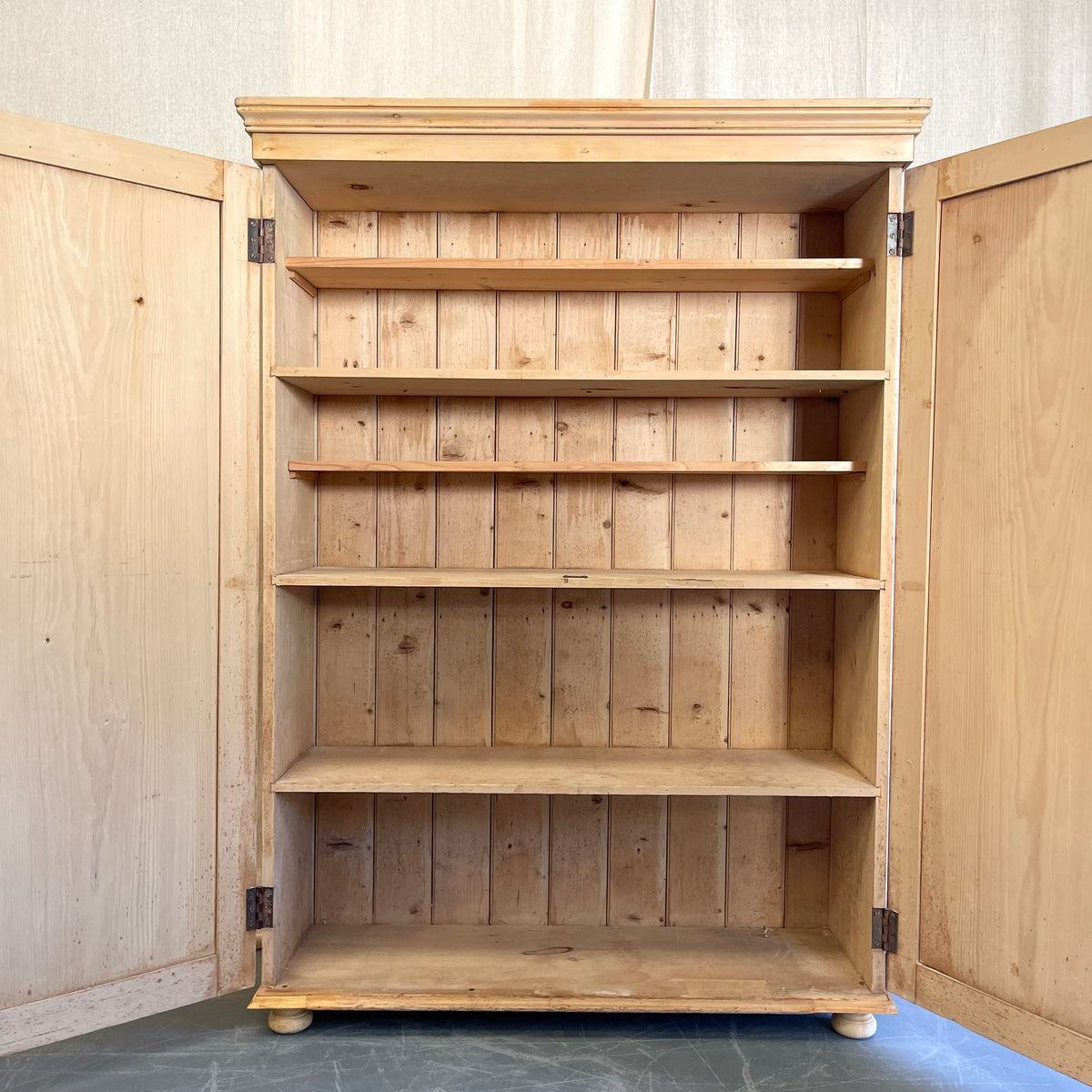 Antique Pine Cupboard - #2390