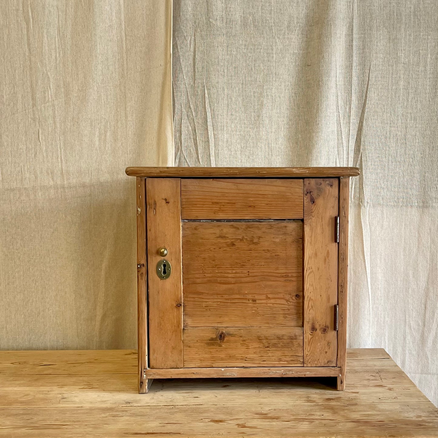 Antique Pine Cupboard - #2203