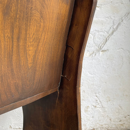 Set Of Six Vintage Elm Chairs - #2106