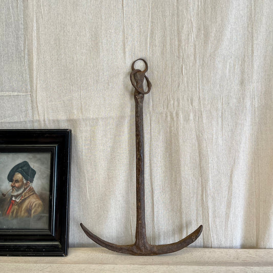Antique Iron Anchor - #2191f