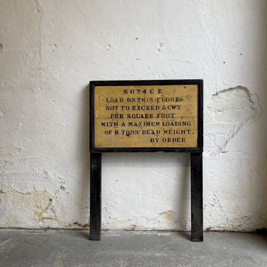 Vintage Wooden Sign - #1795
