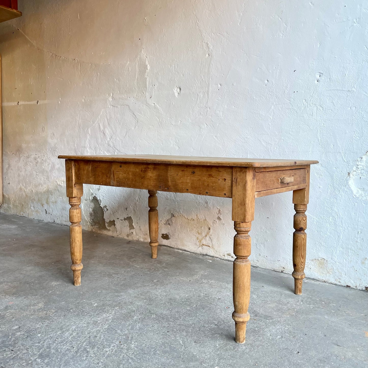 Antique Pine Table - #1873