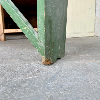 Vintage Pine Painted Bench - #2029