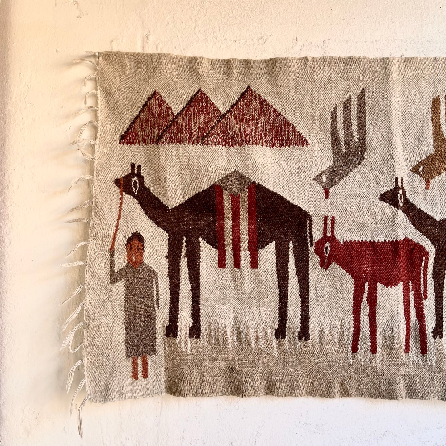 Vintage Egyptian Wall Rug - #2046