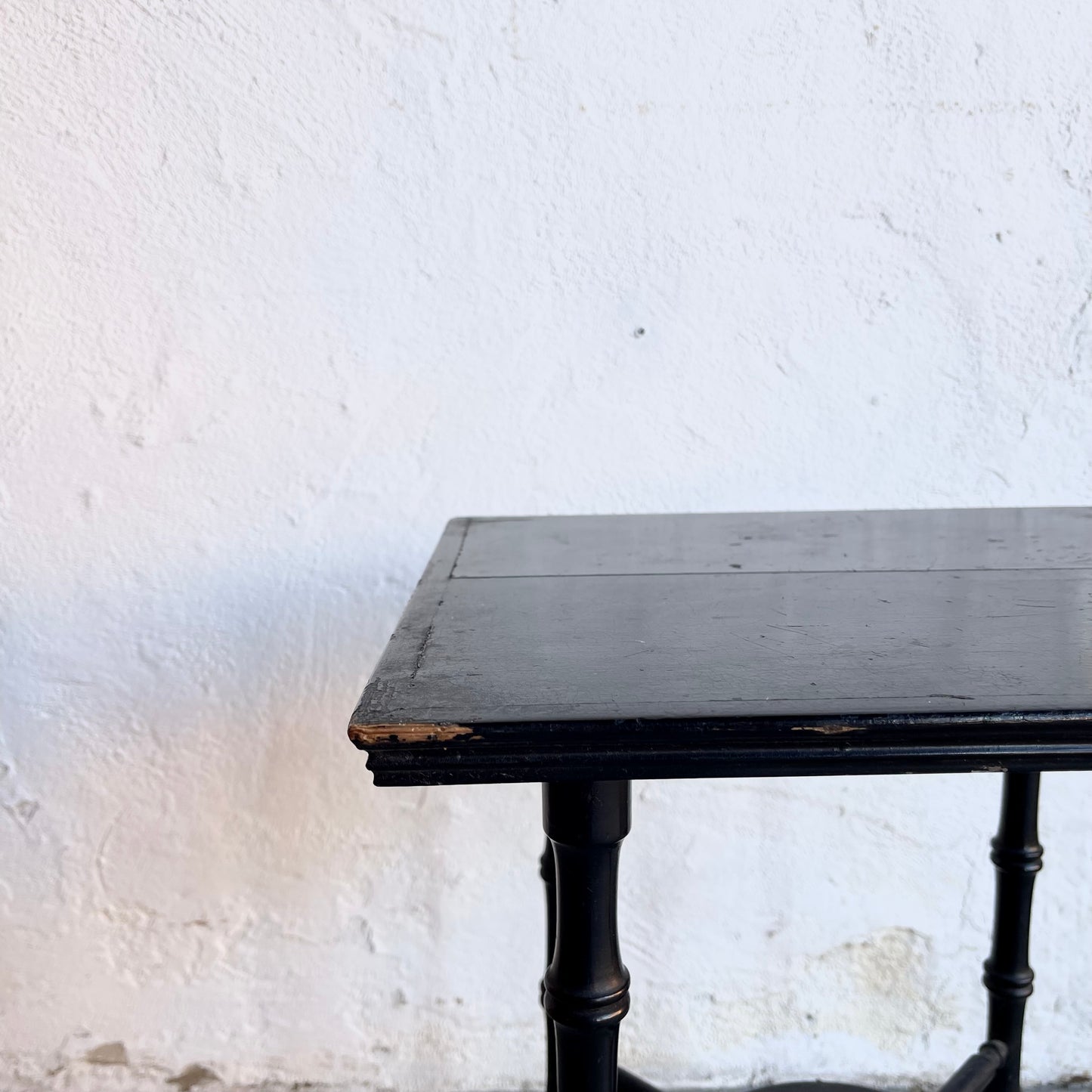 Ebonised 1930s Side Table -#1508