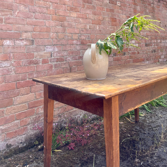 Vintage Pine Table - #1560