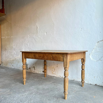 Antique Pine Table - #1873