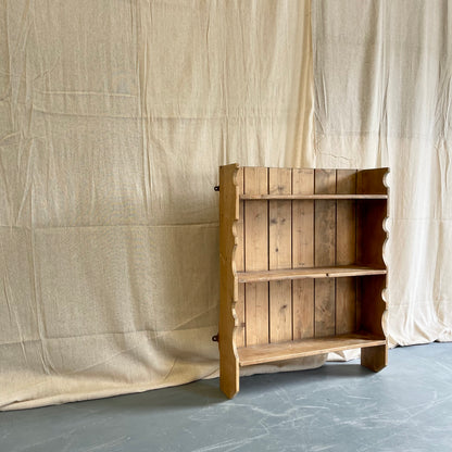 Antique Pine Wall Shelves - #2249