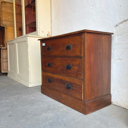 Antique Oak Chest of Drawers - #2000