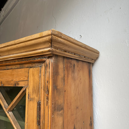 Antique Pine Irish Dresser - #1376