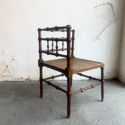 Antique French Bobbin Chair - #1564