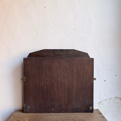 Antique Glazed Wall Cabinet - #2118