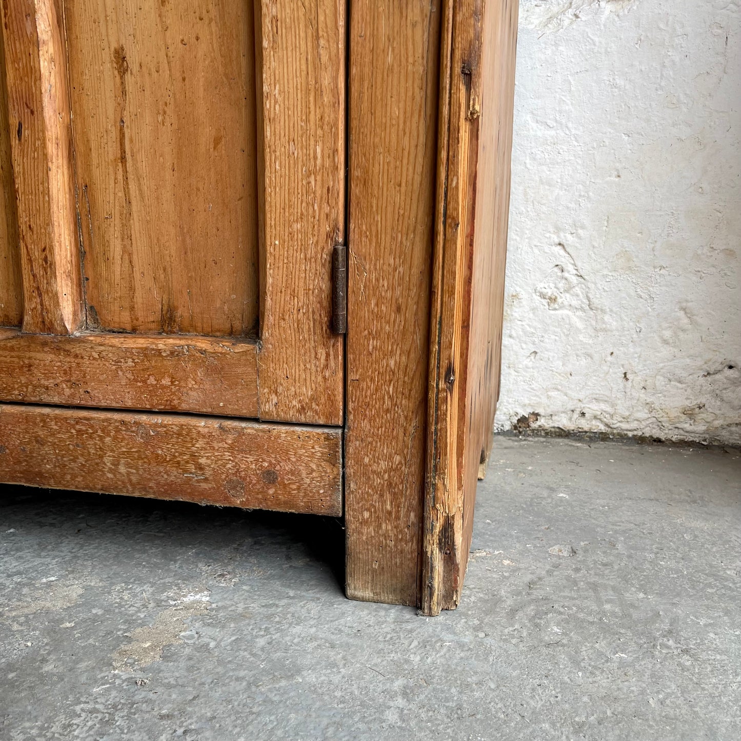 Antique Pine Irish Dresser - #1376