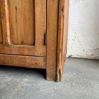 Antique Pine Irish Dresser - #1376