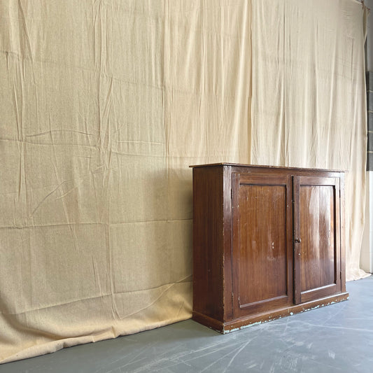 Antique Painted School Cupboard - #2278