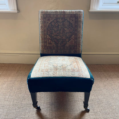 Antique Slipper Chair by Hampton & Sons of Pall Mall -#1535