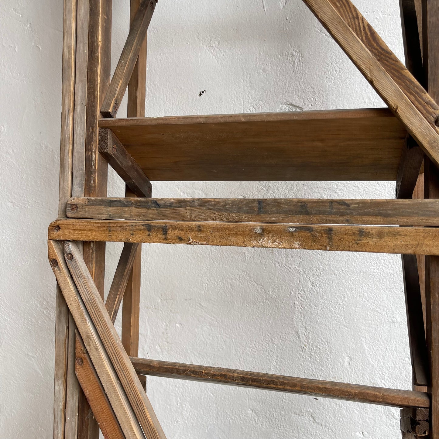 Vintage Wooden Step Ladder