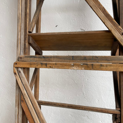 Vintage Wooden Step Ladder