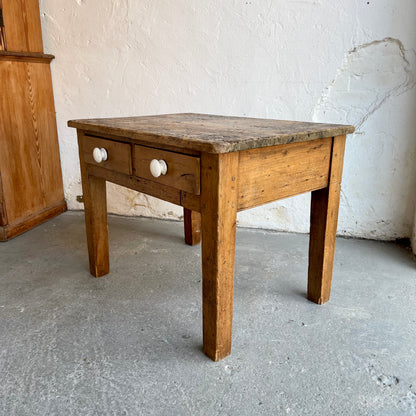 Antique Pine Table - #1518