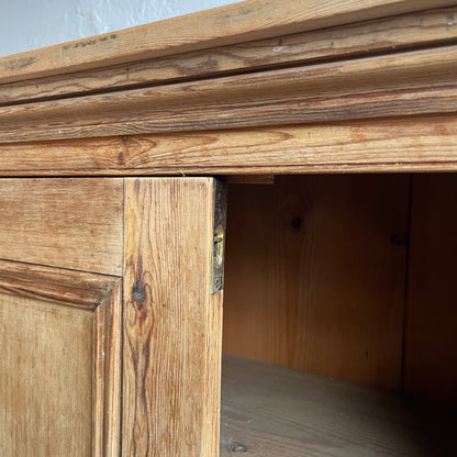 Antique Pine Cupboard - #1872